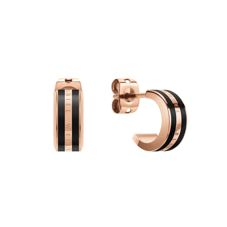 Emalie Earrings Black