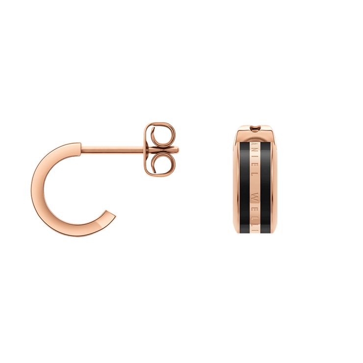 Emalie Earrings Black
