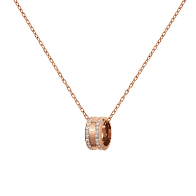 Elan Lumine Necklace Rose Gold