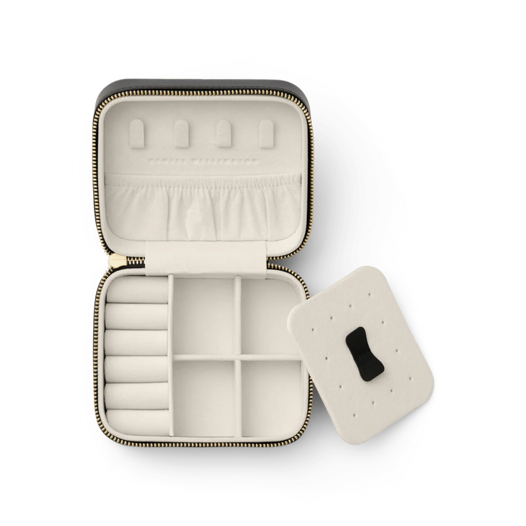Travel Jewellery Box Black