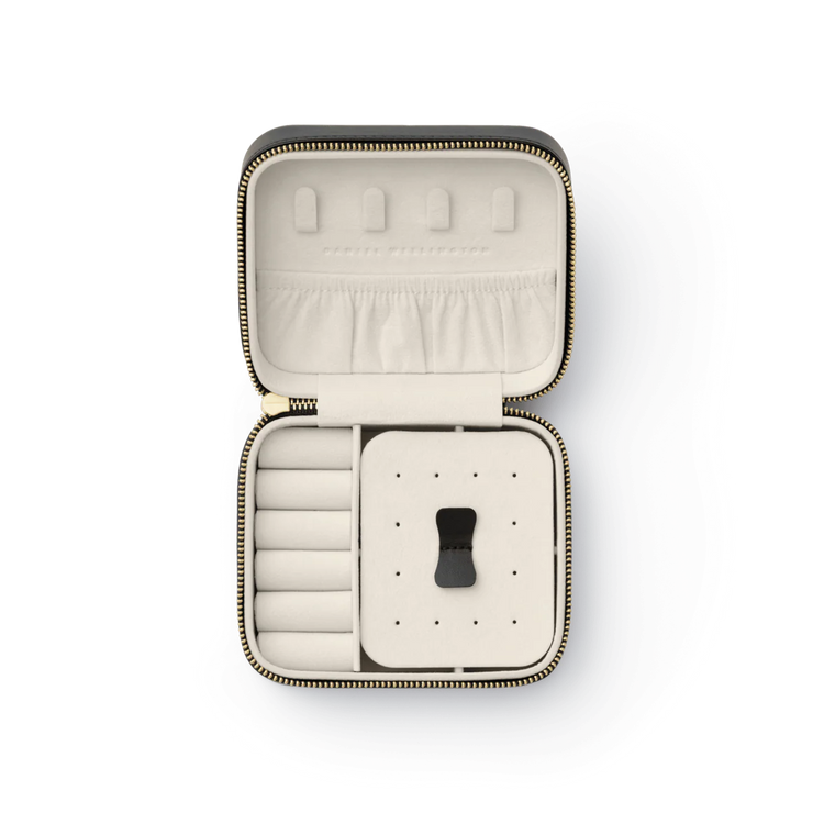 Travel Jewellery Box Black