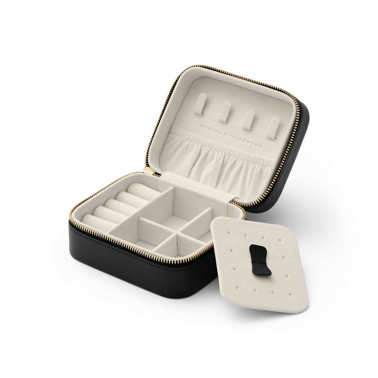 Travel Jewellery Box Black