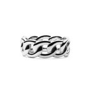 Chunky Chain Ring Silver