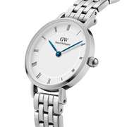 Petite Roman Numerals 5-Link Silver
