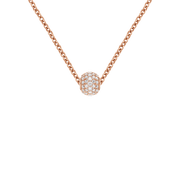 Pavé Orb White Crystal Charm RG
