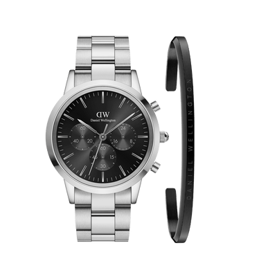 Iconic Chronograph Onyx S + Classic Bracelet
