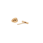 Crystal Bar Stud Gold
