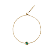 February Charm Gold