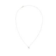 Crystal Zodiac Chain Necklace Gold