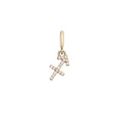 Zodiac Watch Charm Gold