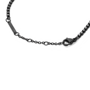 Black Crystal Tennis Bracelet