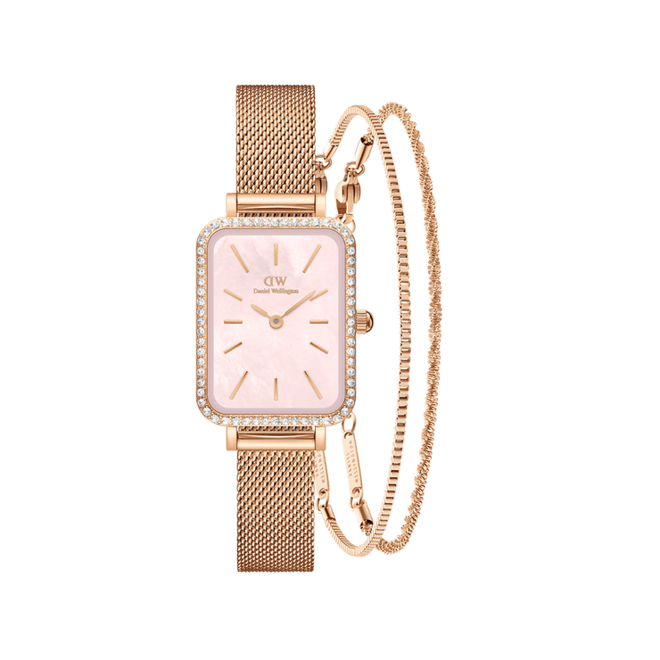 Quadro Bezel & 2x Bracelet Set