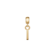 Letter Charm Gold