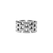 5-Link Ring Silver