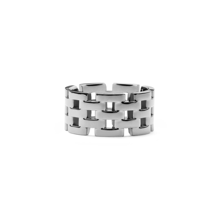 5-Link Ring Silver