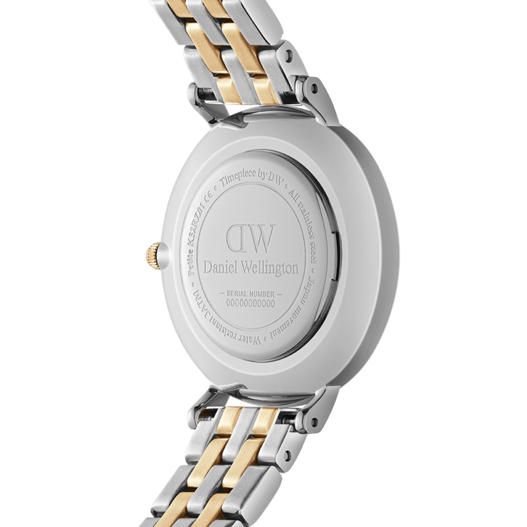 Petite Lumine Bezel 5-Link Two-Tone MOP