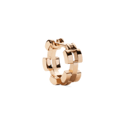 3-Link Earrings Rose Gold