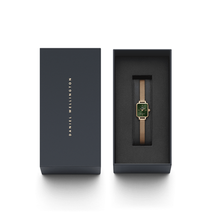 Quadro Mini Melrose Rose Gold Emerald