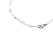 Crystal Zodiac Chain Bracelet Silver