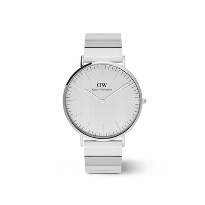 Classic Piano Link Silver Unitone