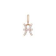 Zodiac Watch Charm Rose Gold