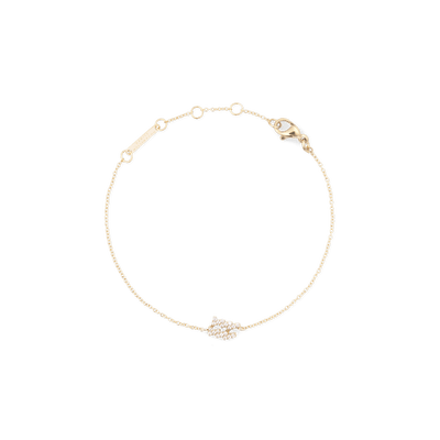 Crystal Zodiac Chain Bracelet Gold