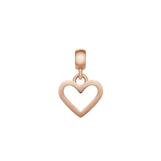 Heart Contour Charm RG