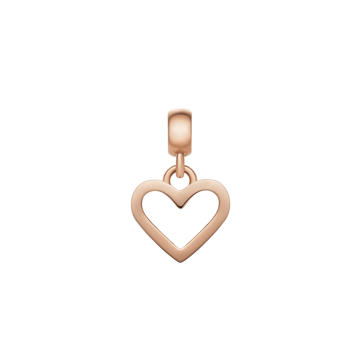 Heart Contour Charm RG