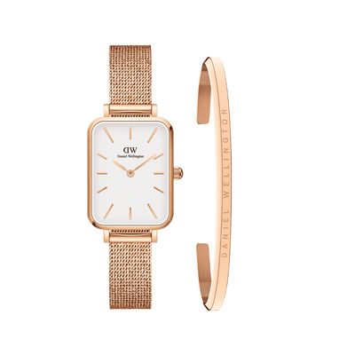 Quadro Pressed Melrose White + Classic Bracelet