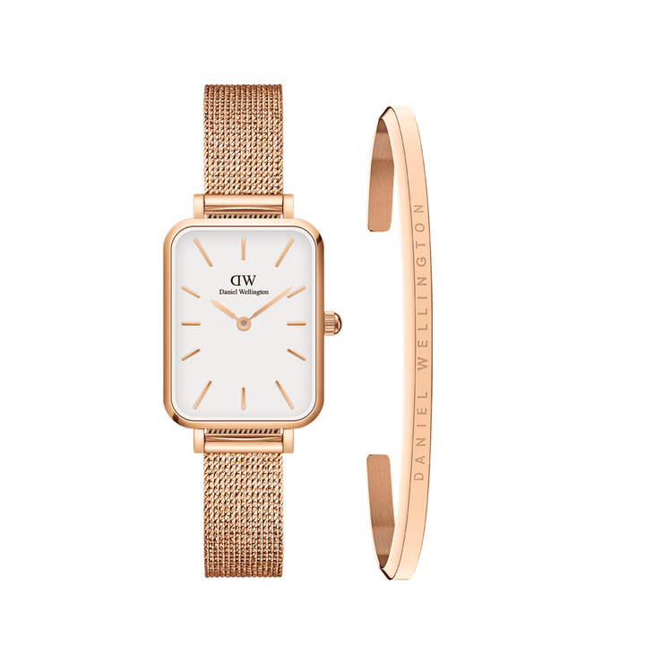 Quadro Pressed Melrose White + Classic Bracelet