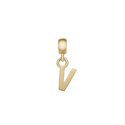 Letter Charm Gold