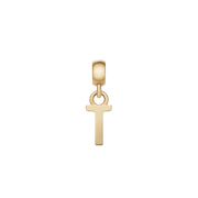 Letter Charm Gold