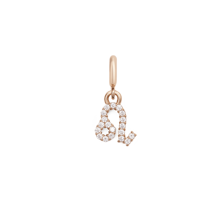 Zodiac Watch Charm Rose Gold