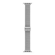 Smartwatch Sandblasted Mesh Strap Silver