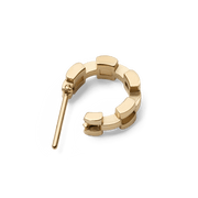 3-Link Earrings Gold