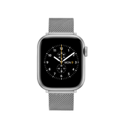 Smartwatch Sandblasted Mesh Strap Silver