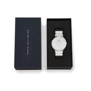 Classic Piano Link Silver Unitone