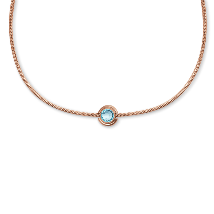 December Charm Rose Gold
