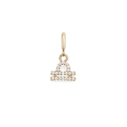 Zodiac Watch Charm Gold