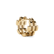 5-Link Earrings Gold
