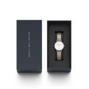 Petite Lumine Bezel 5-Link Two-Tone MOP