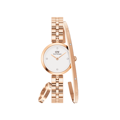 Elan Lumine Watch + Lumine Bracelet & Ring Rose Gold