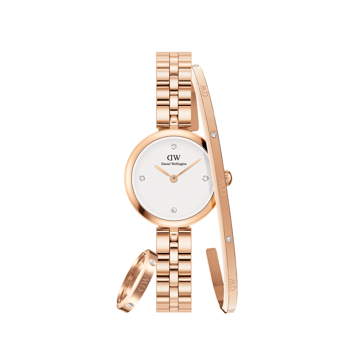 Elan Lumine Watch + Lumine Bracelet & Ring Rose Gold