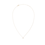 Crystal Zodiac Chain Necklace Gold