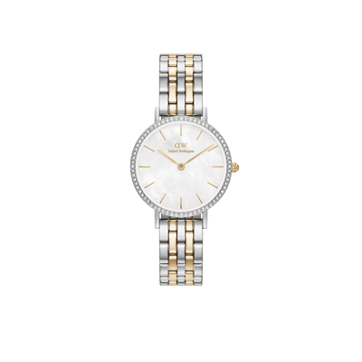 Petite Lumine Bezel 5-Link Two-Tone MOP