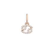 Zodiac Watch Charm Rose Gold