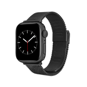 Smartwatch Sandblasted Mesh Strap Black