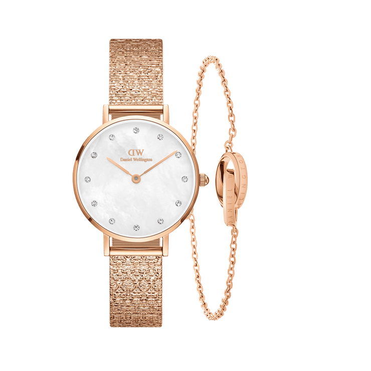 Petite Lumine Pressed Piano + Elan Unity Bracelet