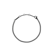Black Crystal Tennis Bracelet