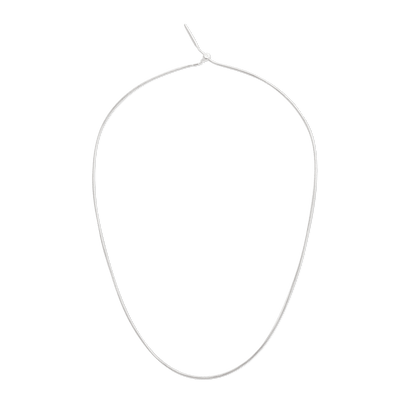 Charms Snake Necklace S925 Sterling Silver